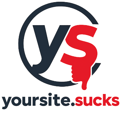 Your Site Sucks logo